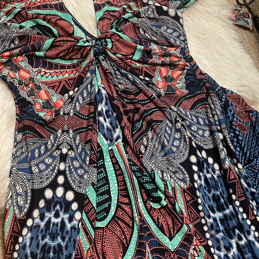 Colorful Patterned Dress